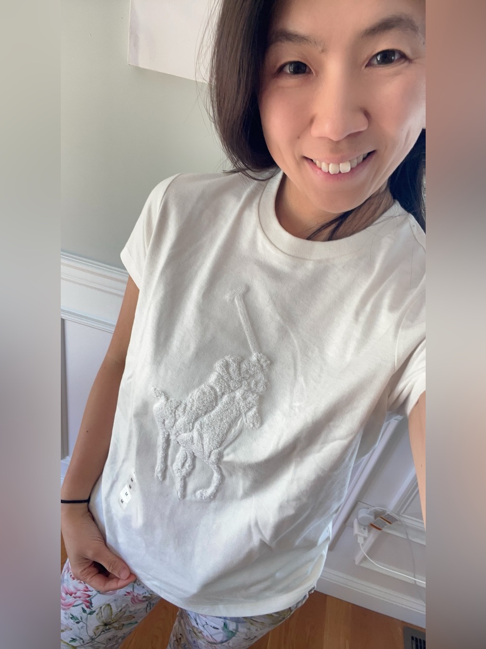 Ralph Lauren women Polo Embroidered Logo Tee
